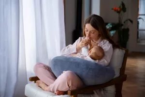 Breast feeding mother